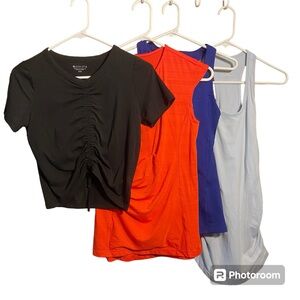 Athleta athletic shirt lot Xs Xxs